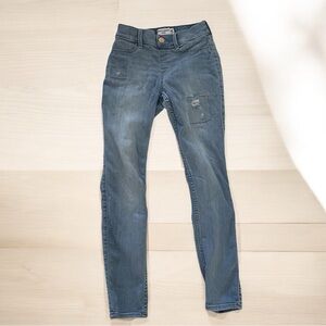 abercrombie‎ kids pull on jean leggings size 11/12 girls slim cut